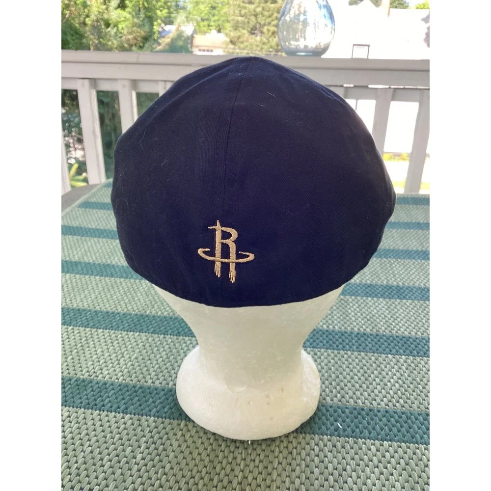 Adidas Houston Rockets NBA Flat Cap Hat Black Gold Youth Teen Ivy Scally Cap